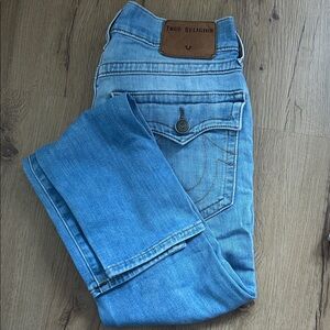 True Religion Denim Jeans in Light Blue